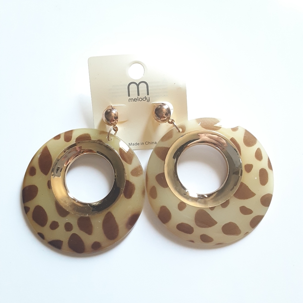 Melody Big Circle Earrings